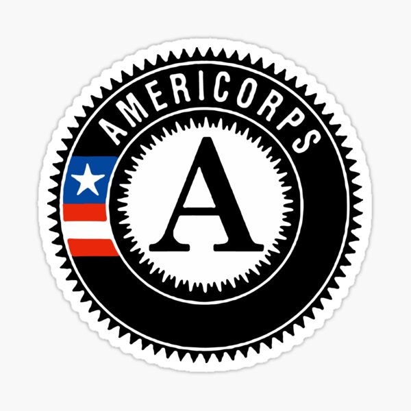 Americorps Logo Sticker For Sale By Boogeyman Redbubble 