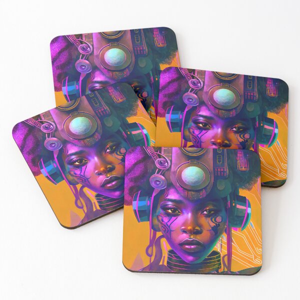 Item preview, Afrofuturism  designed and sold by MidJourneymen.