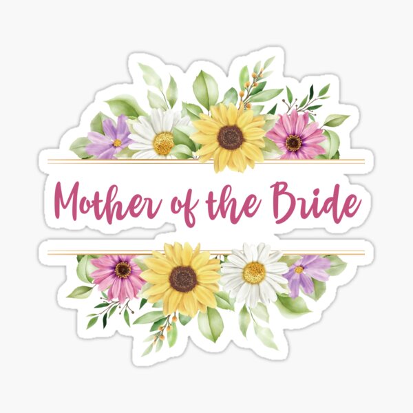 Item preview, Mother of the Bride designed and sold by mellibeedesigns.