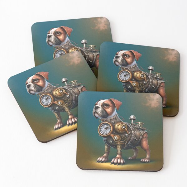 Item preview, Portrait of a Robot Dog designed and sold by factory88.