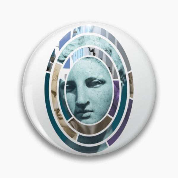 Item preview, Ancient Greek Roman Statue Bust designed and sold by radiantdark.