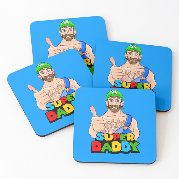 Artikelvorschau, Super Daddy Daumen hoch entworfen und verkauft von Love Burty.