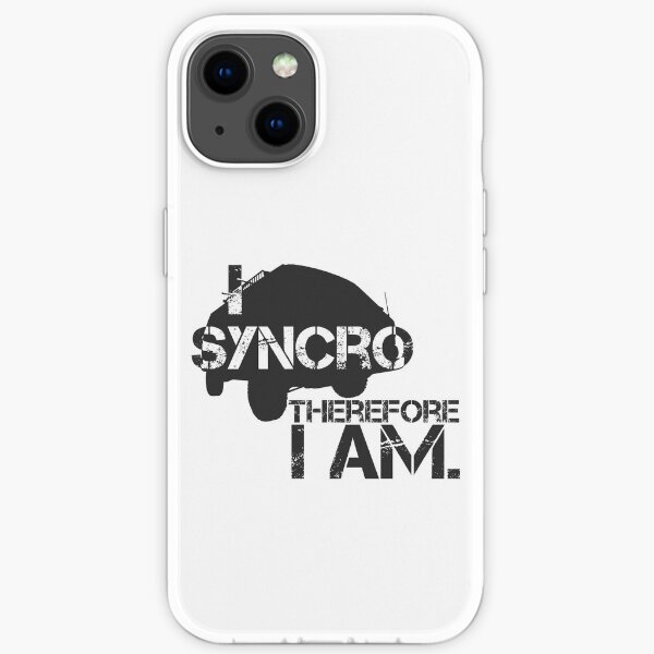 Ich syncro also bin ich iPhone Flexible Hülle