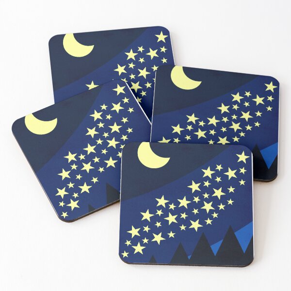 Item preview, Simple Night Painting-Design designed and sold by Chosen4ever.
