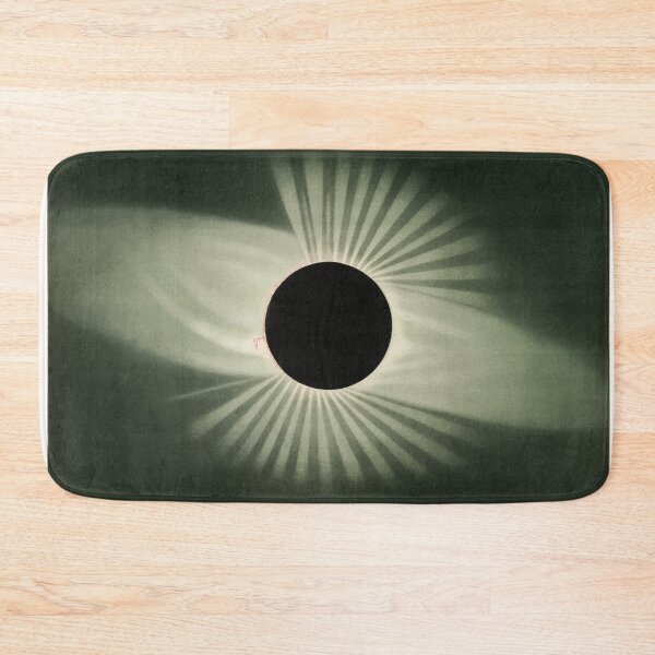 Item preview, Total Eclipse of The Sun Astronomical Drawing And Science Illustration by Étienne Léopold Trouvelot designed and sold by AesthetesLegacy.