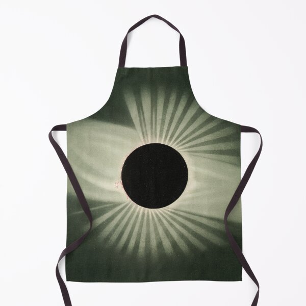 Item preview, Total Eclipse of The Sun Astronomical Drawing And Science Illustration by Étienne Léopold Trouvelot designed and sold by AesthetesLegacy.