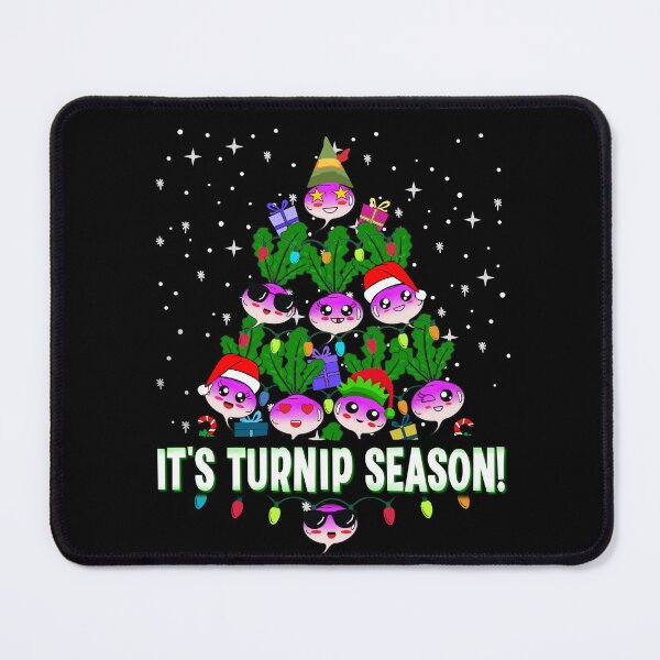 Item preview, Funny Kawaii It’s Turnip Season Gardening Vegetable Pun Lover Christmas Tree designed and sold by FlorenciaBliss.