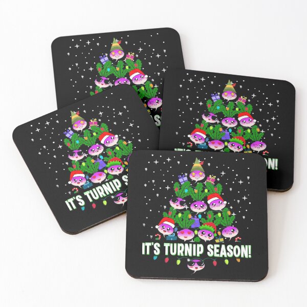 Item preview, Funny Kawaii It’s Turnip Season Gardening Vegetable Pun Lover Christmas Tree designed and sold by FlorenciaBliss.