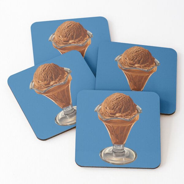 Item preview, 1950's Serving of Chocolate Ice Cream designed and sold by historicimage.