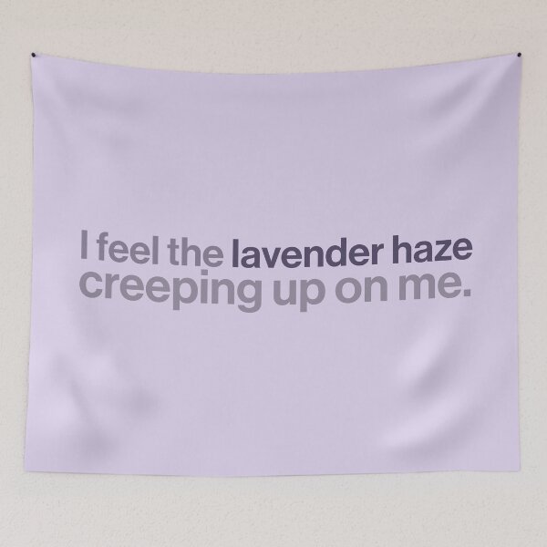 Item preview, i feel the lavender haze creeping up on me designed and sold by Ib1029.