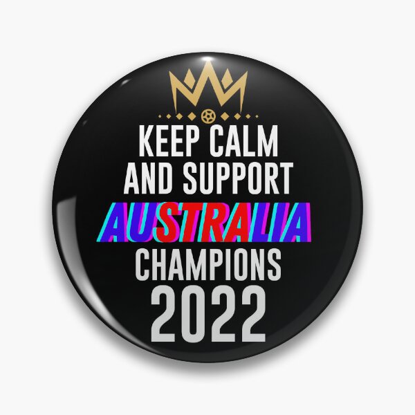 Item preview, Keep calm and support Australia | Australia soccer team 2022 champions | Australia soccer team qatar designed and sold by wear4gamers.