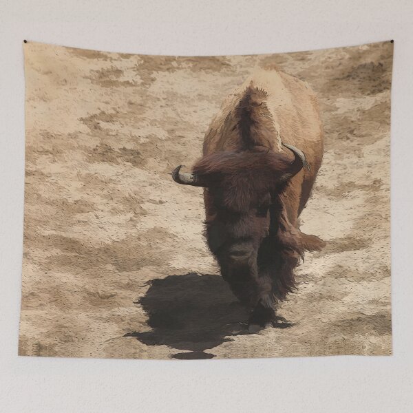 Item preview, Plains Trekking - American Buffalo designed and sold by NaturePrints.