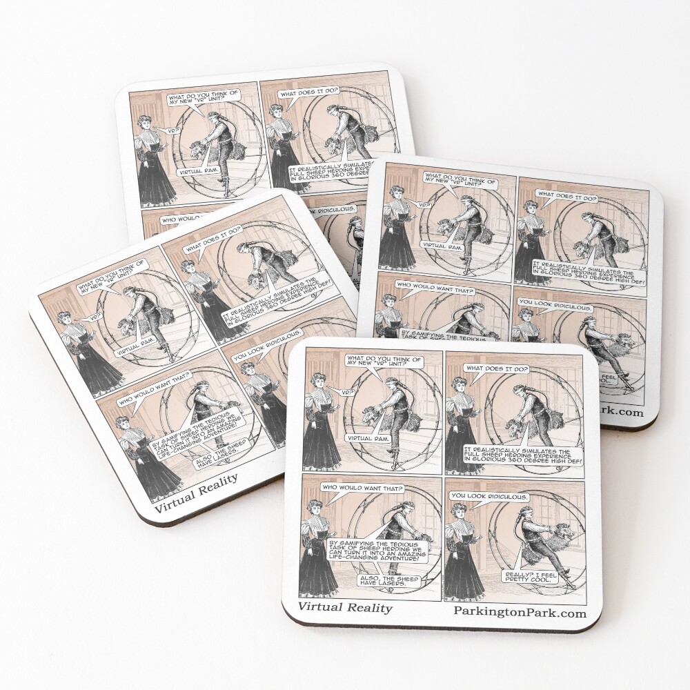 Item preview, Coasters (Set of 4) designed and sold by SteamBitDesign.