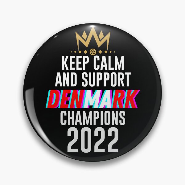 Item preview, Keep calm and support Denmark | Denmark soccer team 2022 champions | Denmark soccer team qatar designed and sold by wear4gamers.
