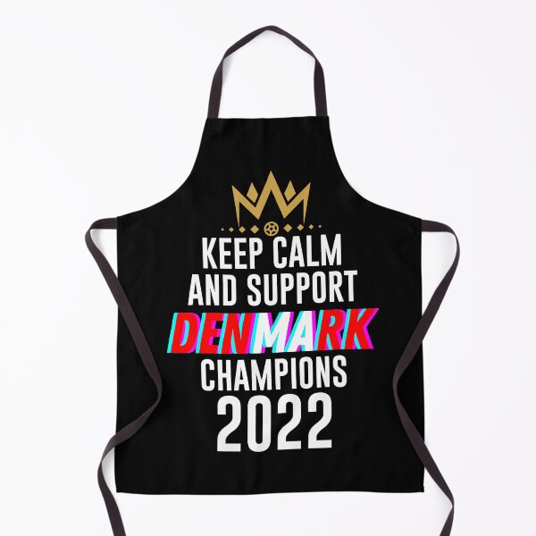 Item preview, Keep calm and support Denmark | Denmark soccer team 2022 champions | Denmark soccer team qatar designed and sold by wear4gamers.
