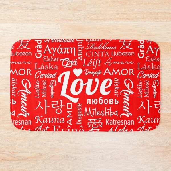 Item preview, Word love in several languages designed and sold by TUNARTE.
