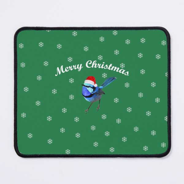 Item preview, Merry Christmas Splendid Fairy-wren male 3 designed and sold by quentinjlang.