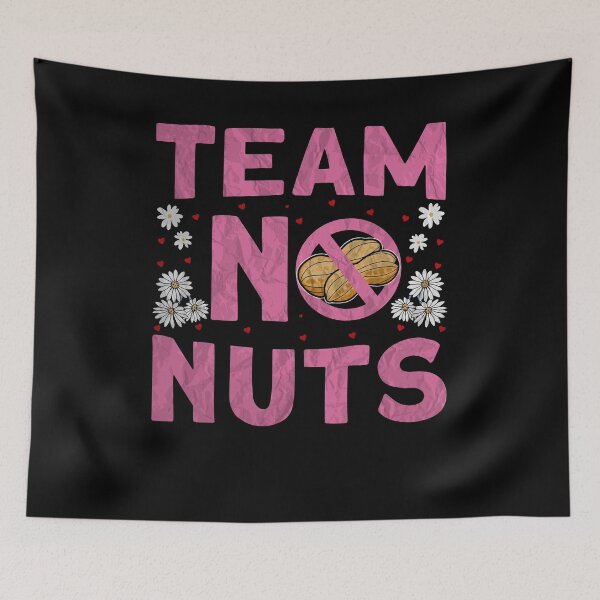 Item preview, team no nuts - Gender reveal baby announcement designed and sold by Ibu83.