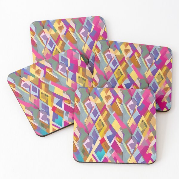 Item preview, Retro Abstract Multi Color Pattern designed and sold by Sapphire07.