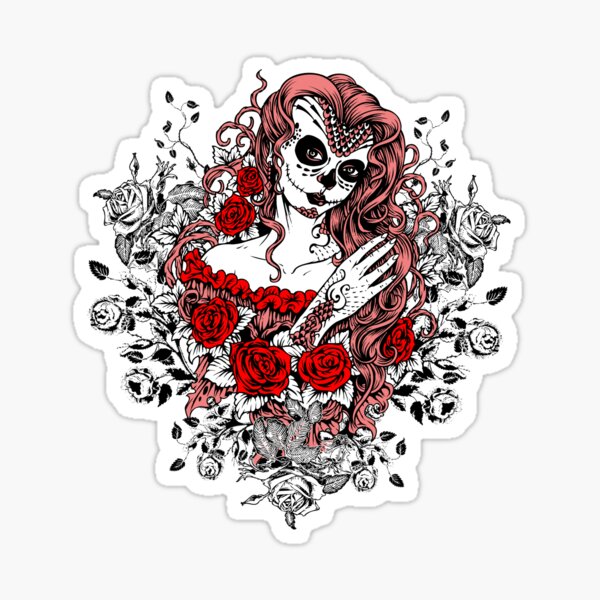 Introducir 81+ imagen tatuajes de la santa muerte con rosas ...