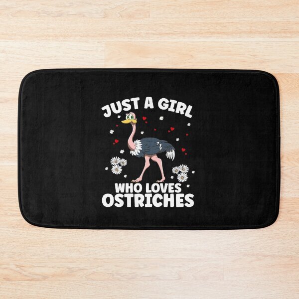 Item preview, just a girl who loves ostriches - ostrich designed and sold by Ibu83.