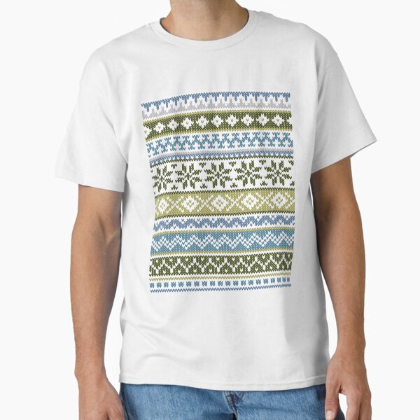 Artikel-Vorschau von Fair Isle Grün-Blau, designt und verkauft von miavaldez.