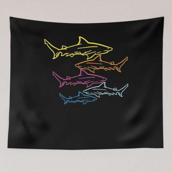 Item preview, Shark Retro 80s Shark designed and sold by Ibu83.