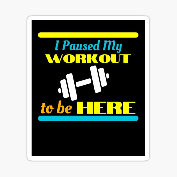 Gym Goals Motivation Straight Happiness - Best Fitness Gifts - Funny Gym - Funny  Gym Lover Gift - Sticker