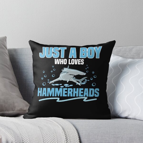 Item preview, just a boy who loves hammerheads hammerhead shark designed and sold by Ibu83.