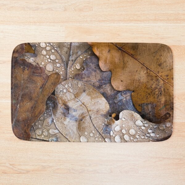Item preview, brown leaf drops designed and sold by Esther Frieda.