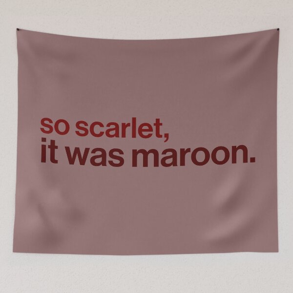 Item preview, so scarlet, it was maroon designed and sold by Ib1029.