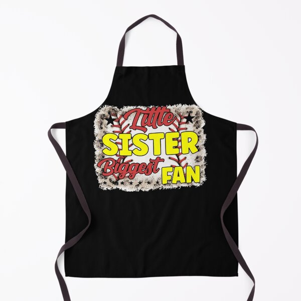 Item preview, Little Sister Biggest Fan Baseball designed and sold by Ibu83.