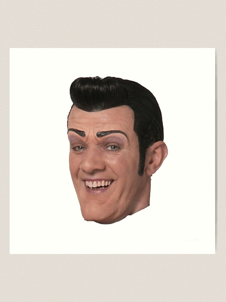 Robbie Rotten Silhouette - We Are Number One  Art Print for Sale by  spencespry