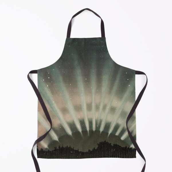 Item preview, Aurora Borealis Northern Lights Astronomical Drawings by Étienne Léopold Trouvelot designed and sold by AesthetesLegacy.