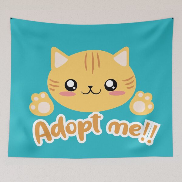 Item preview, orange cat adopt me designed and sold by yessebel.