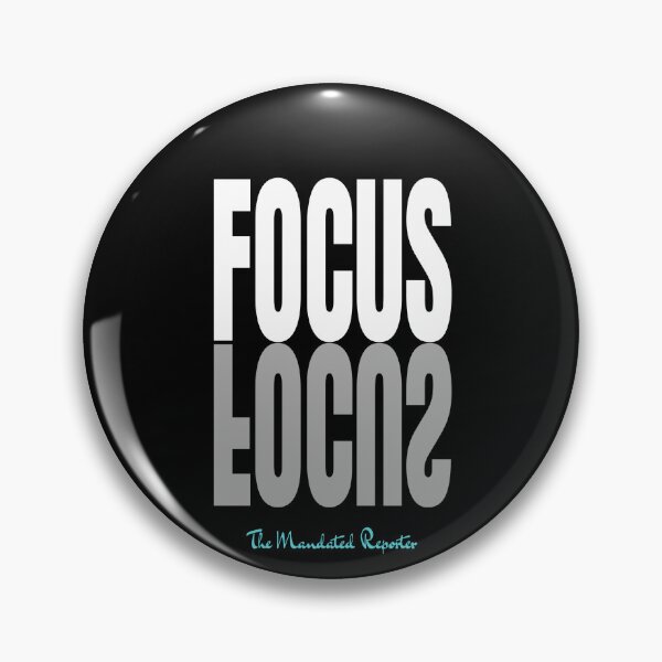 Item preview, FOCUS - White on Black designed and sold by TheReporter1.