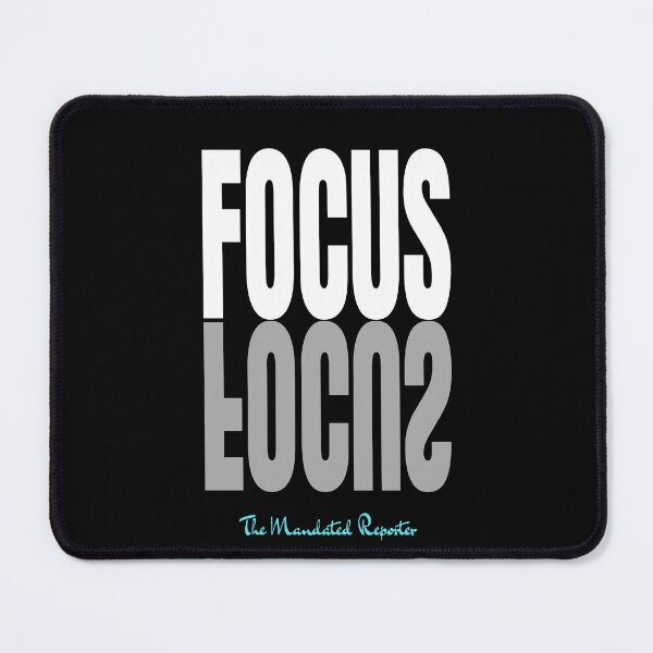 Item preview, FOCUS - White on Black designed and sold by TheReporter1.