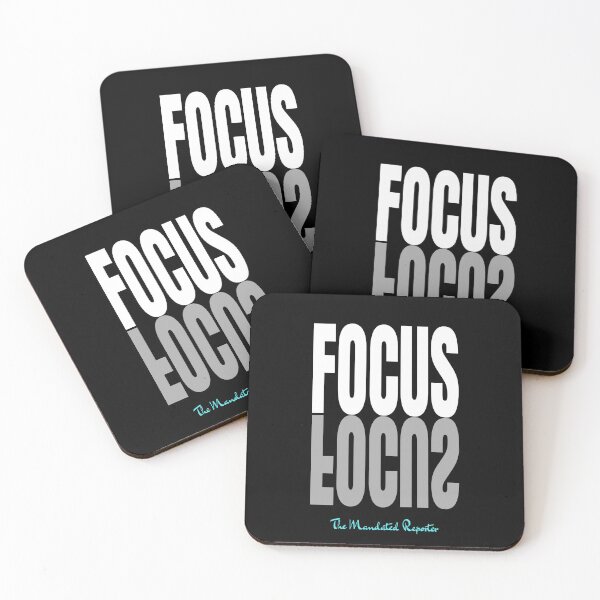 Item preview, FOCUS - White on Black designed and sold by TheReporter1.