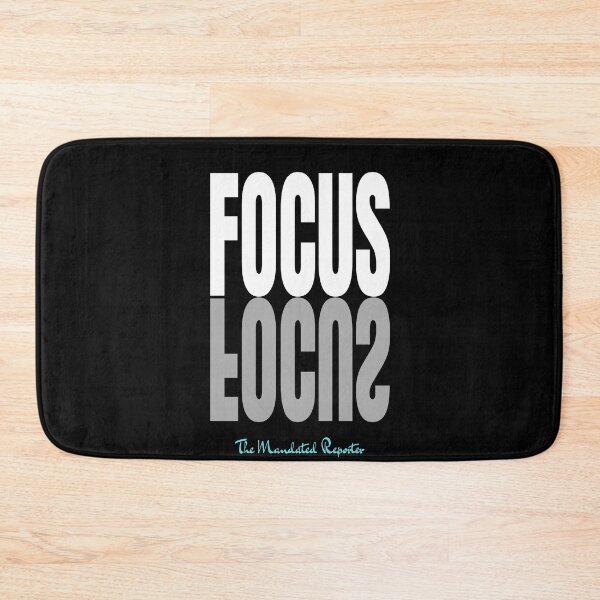Item preview, FOCUS - White on Black designed and sold by TheReporter1.