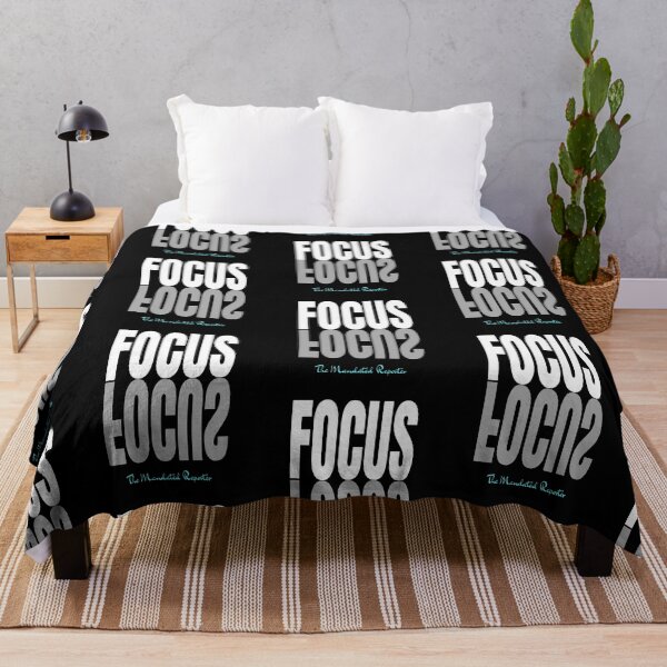 Item preview, FOCUS - White on Black designed and sold by TheReporter1.