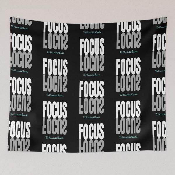 Item preview, FOCUS - White on Black designed and sold by TheReporter1.