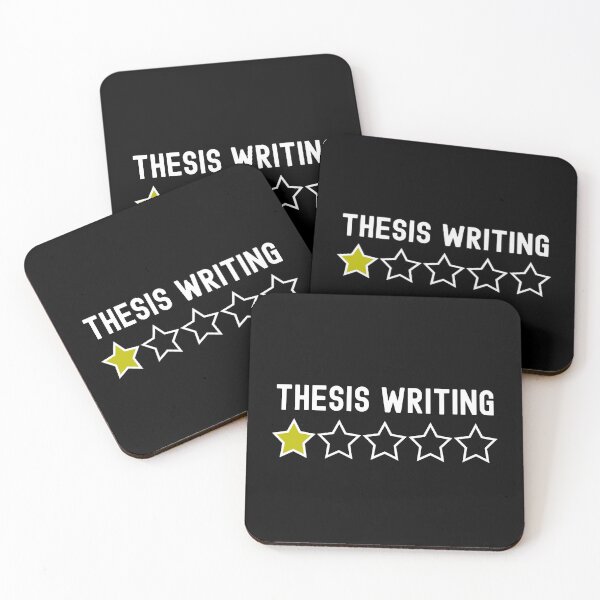 Item preview, Thesis Writing One Star Review - Thesis Defense, Dissertation Defense Ph.D, Graduate Student, Preliminary Exam, Grad Student, Master's Degree designed and sold by jadedscientist.