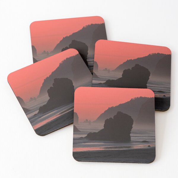 Item preview, Salmon Sky At Cannon Beach Oregon designed and sold by scenerymerch.