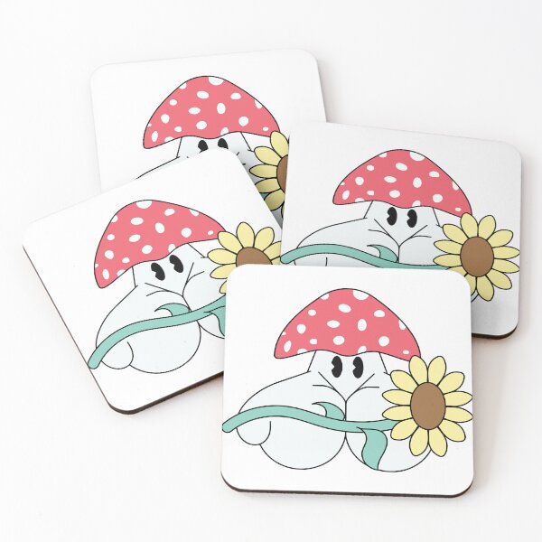 Item preview, Cute Flower Mushroom Cartoon Character designed and sold by Poly-Apparel.
