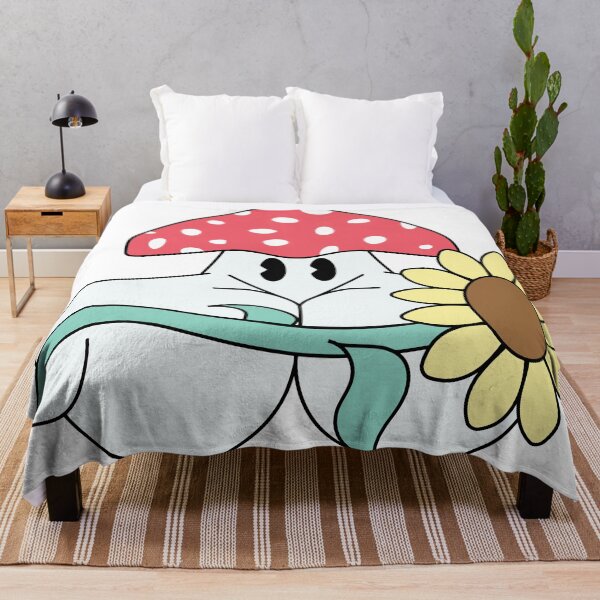 Item preview, Cute Flower Mushroom Cartoon Character designed and sold by Poly-Apparel.