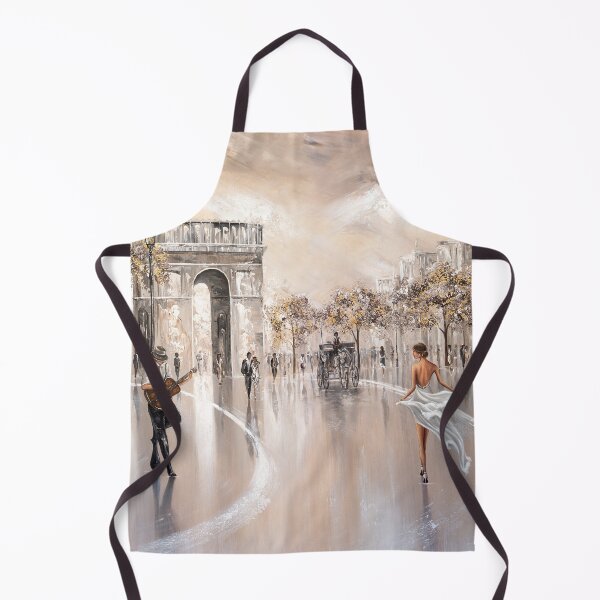 Item preview, Golden Elegance, Paris Cityscape designed and sold by BellasArtStudio.