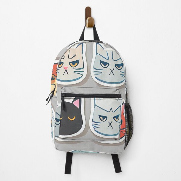 Item preview, Bad Kitty Sticker Pattern designed and sold by David Apricot.