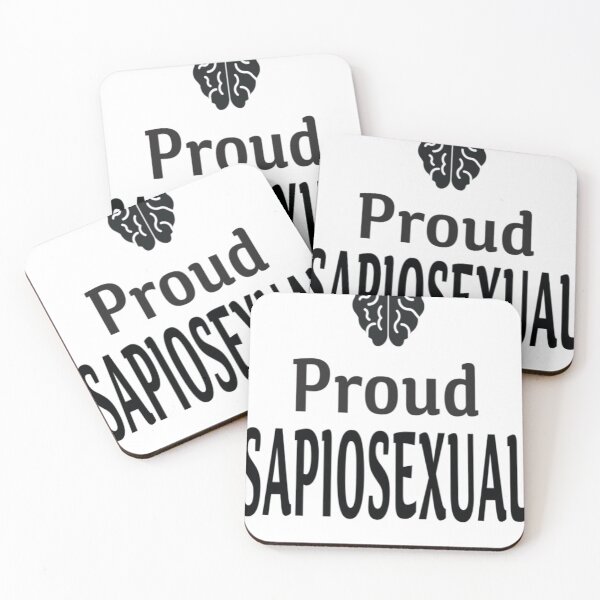 Item preview, Proud Sapiosexual designed and sold by WitteSayings.