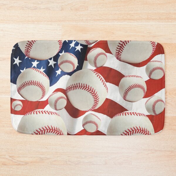 Item preview, American flag baseball  designed and sold by MABbluefields.