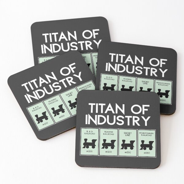 Item preview, Railroad Titan, Monopoly designed and sold by RstyBcktWkshp.